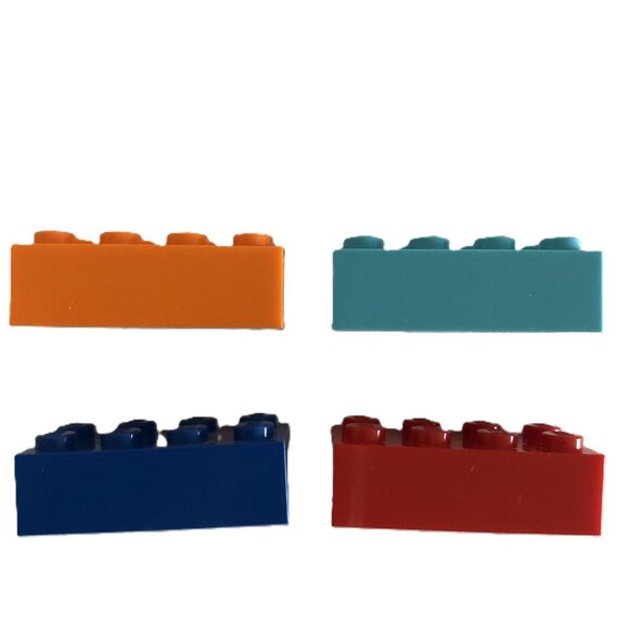 185 LEGO Basic Bricks Blocks 2x4 Classic Green Baseplate 32x32 10"x10" Bulk Lot - Picture 9 of 10